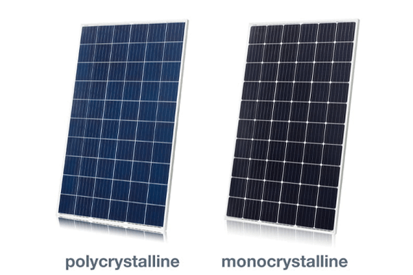 Monocrystalline vs polycrystalline solar panel efficiency