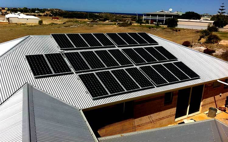 Optimal solar panel orientation and angle in CITY farm house