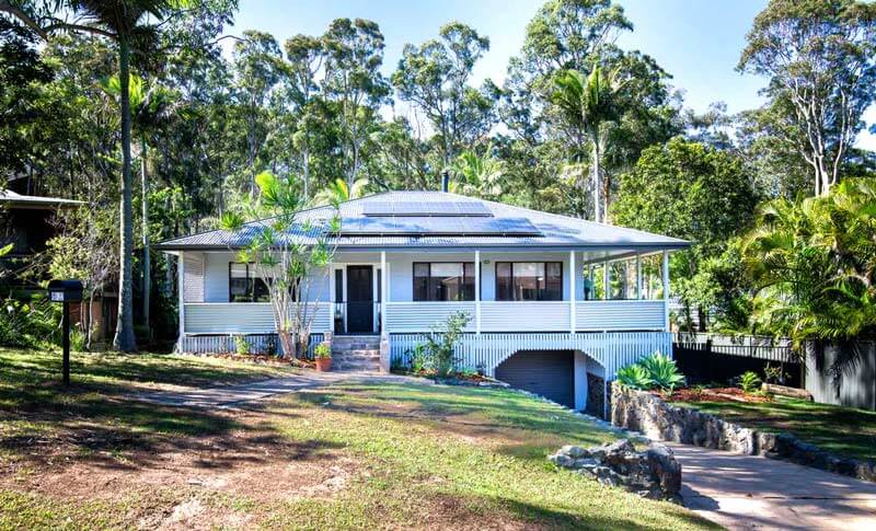 solar panels installed on brisbane home