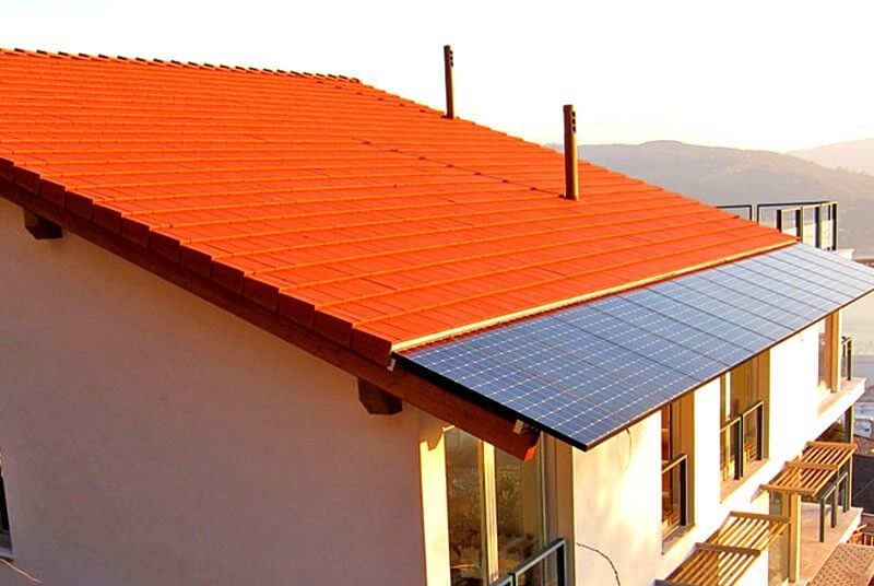 Monier solar roof tiles
