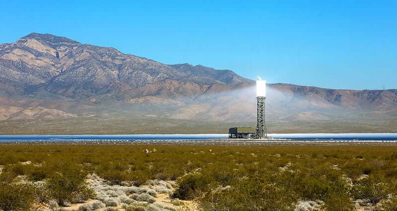 Solar power tower