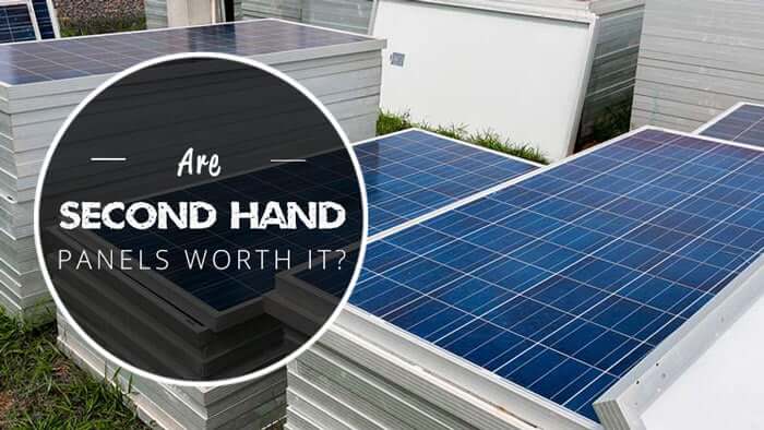 are second hand solar panels worth it2