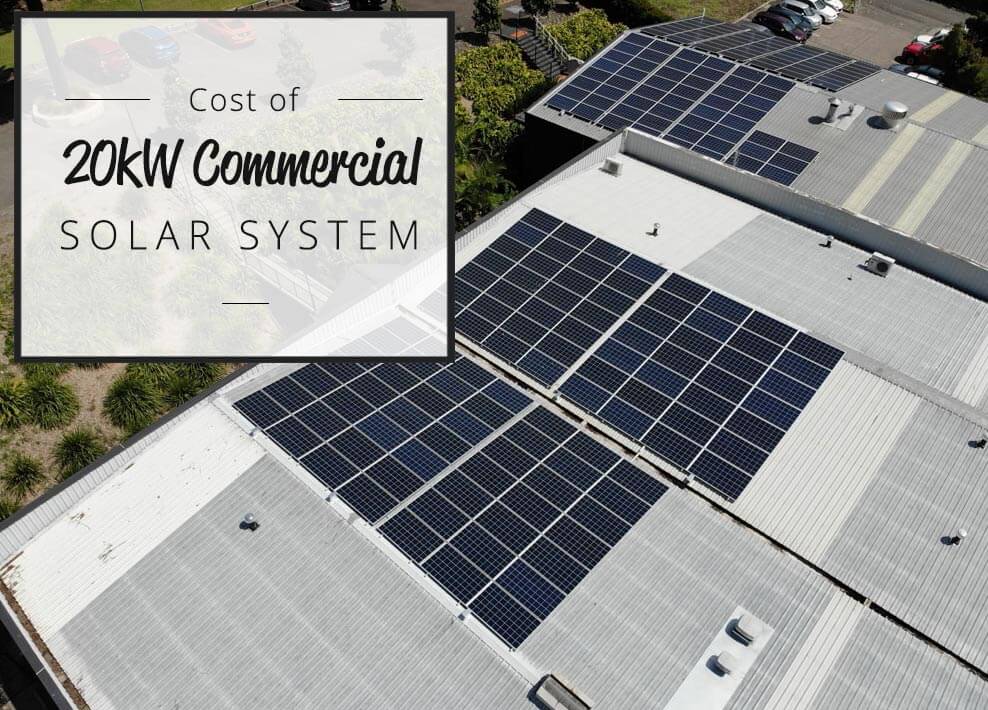 20kw commercial solar system cost