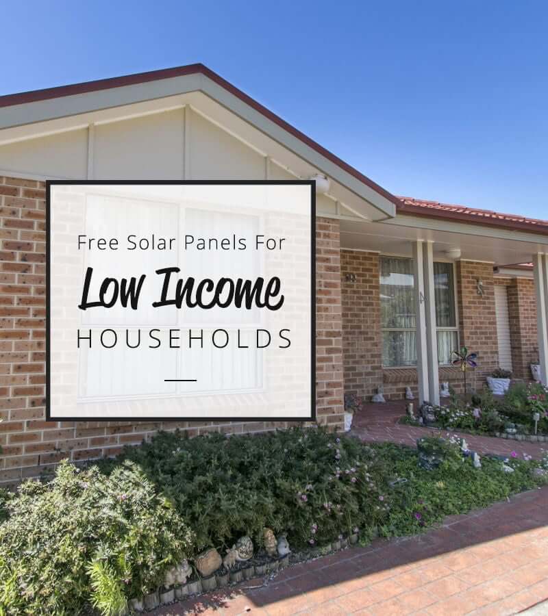 Solar Panels For Low Income Housing