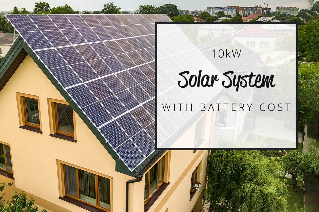 Average solar battery system price (fully installed)