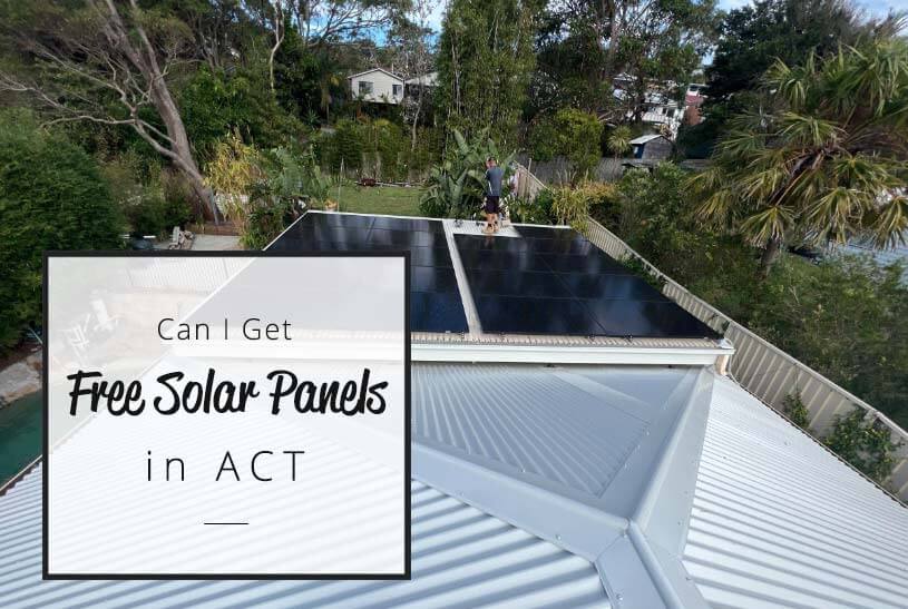 Free Solar Panels ACT
