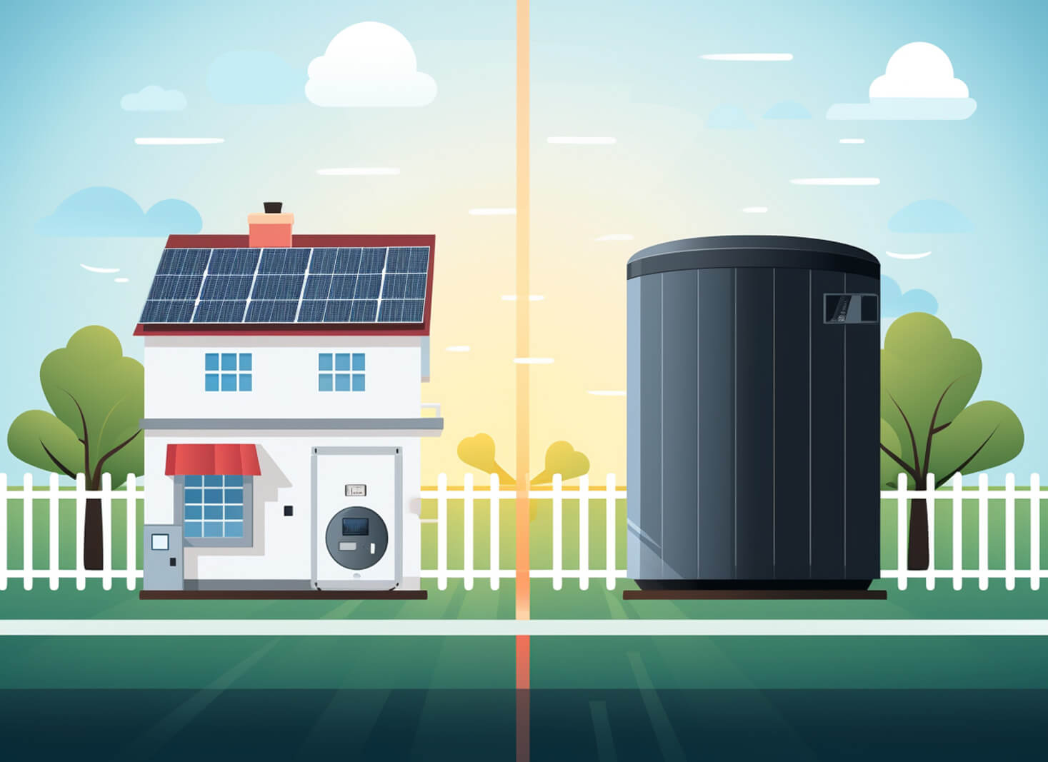 Comparing solar hot water systems and heat pumps
