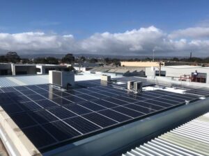 Allstate Solar panel commercial installation