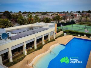 Australian Energy Upgrades panel commercial installation