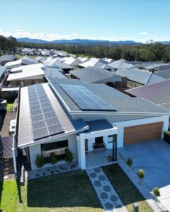 Aztech Solar panel residential installation