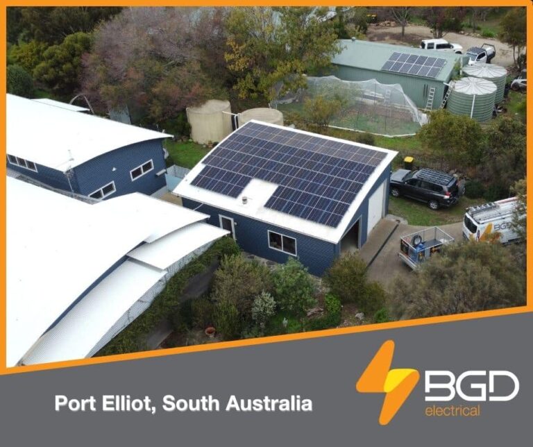 BGD Electrical & Solar panel commercial installation