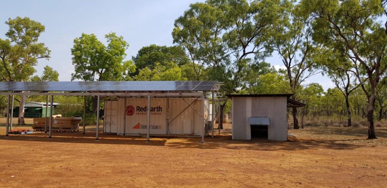 Country Solar NT panel off grid installation