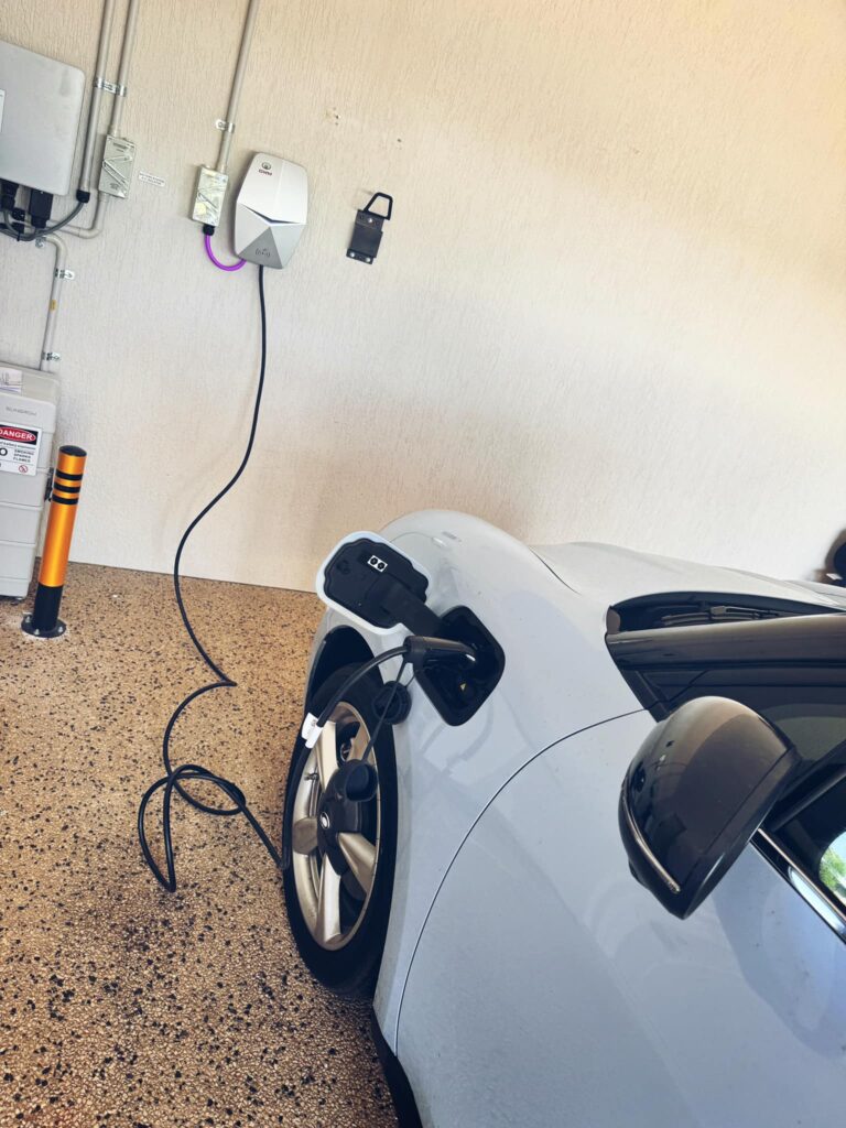 EV Charger installed by Mpriza Group