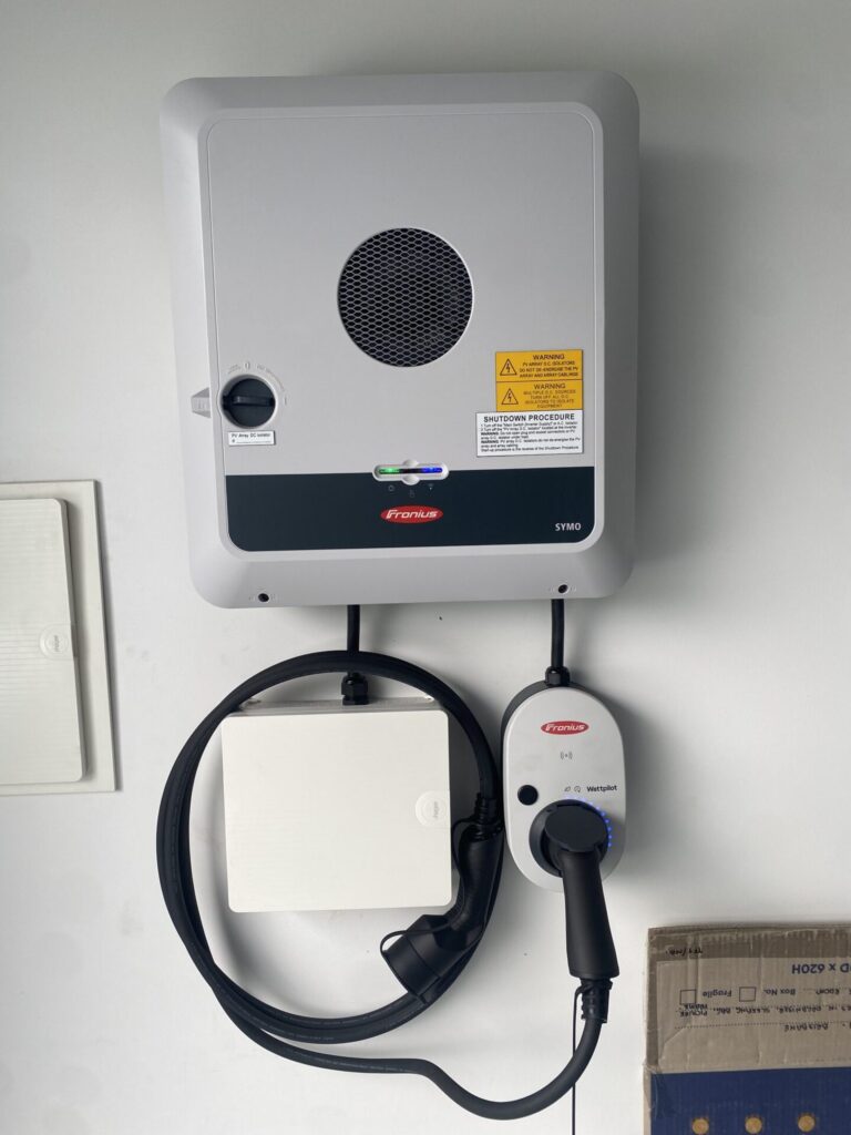 EV Charger installed by Optimum Solar Energy