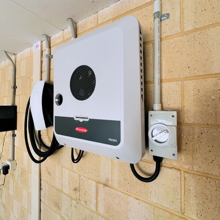 EV Charger installed by PSW Energy, Perth Solar Warehouse