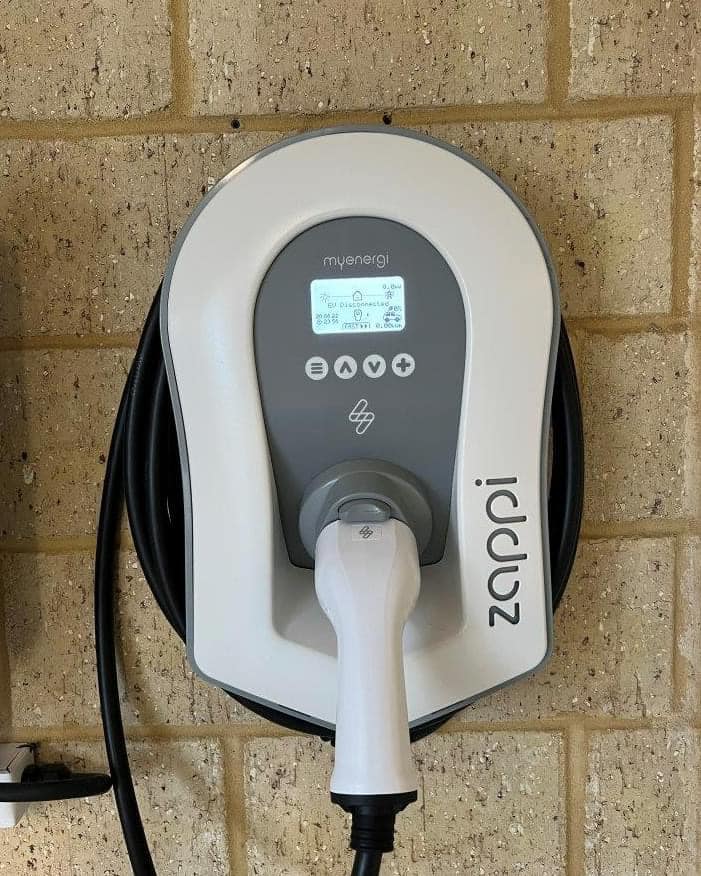 EV Charger installed by Solar4Life