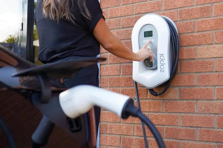 EV charger installed by Peak Energy Group