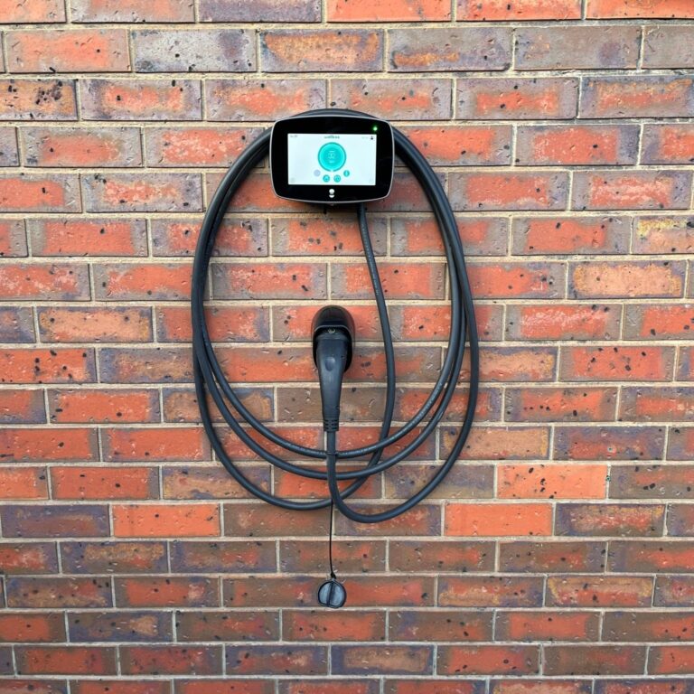 EV charger installed by Solar Pro Bendigo