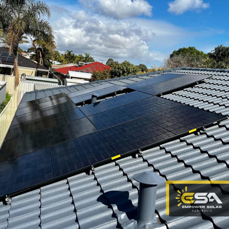 Empower Solar Australia panel residential installation