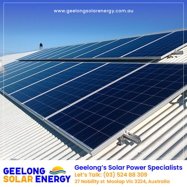 Geelong Solar Energy panel residential installation