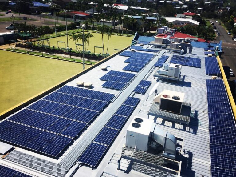 HCB Solar panel commercial installation