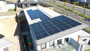 Hybrid Solar Solutions Australia panel commercial installation