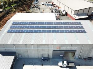 In Series Electrical and Solar panel commercial installation