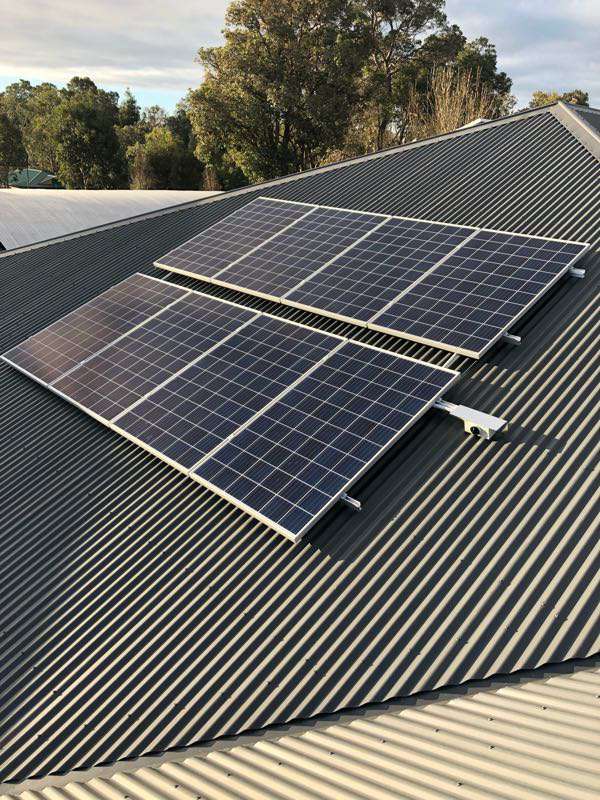 JCW Solar and Energy panel residential installation