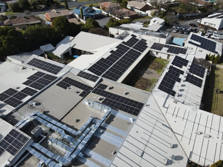 Jekka Solar Solutions panel commercial installation