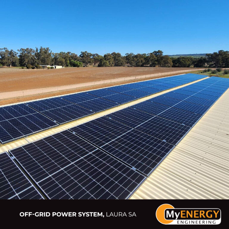 MyEnergy Engineering panel commercial installation