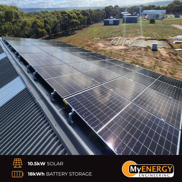 MyEnergy Engineering panel residential installation