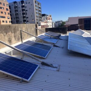 Newy Solar Co panel commercial installation