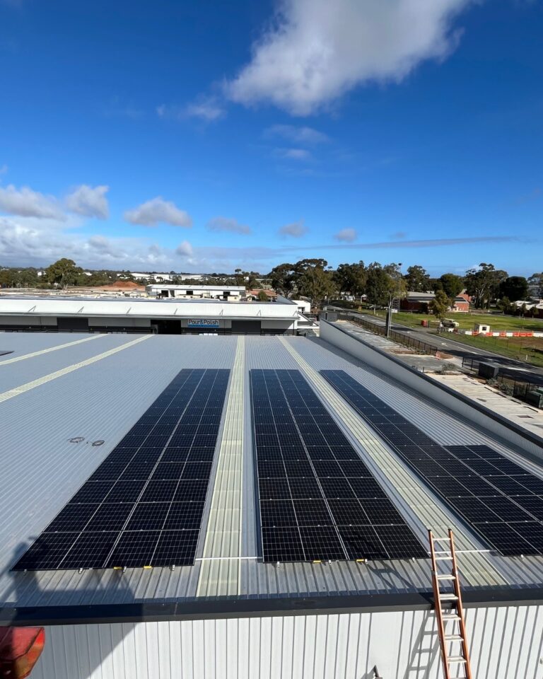 Ozora Electrical & Renewable Energy panel commercial installation