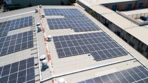 Penrith Solar Centre panel commercial installation