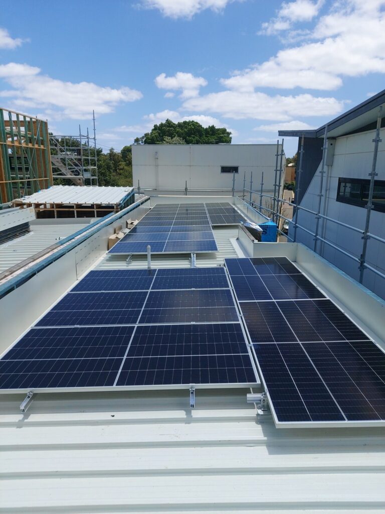 RLE Group panel commercial installation