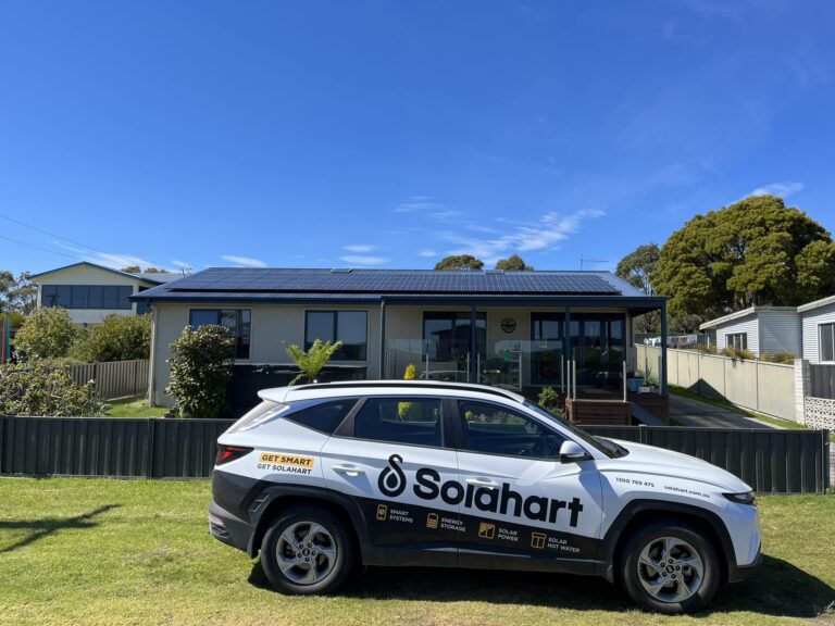 Solahart Northern Tasmania panel residential installation