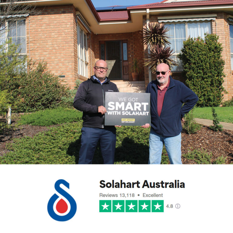 Solahart panel residential installation