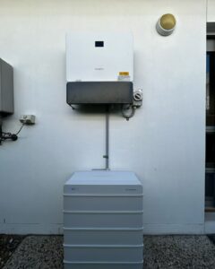 Solar Battery installed by Exceed Solar