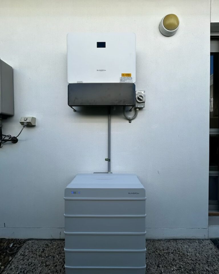 Solar Battery installed by Exceed Solar