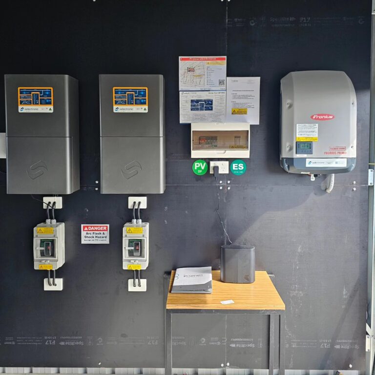 Solar Battery installed by In Series Electrical and Solar