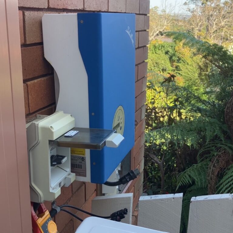 Solar Battery installed by Newy Solar Co