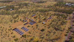 Solar Centre Desert Knowledge Australia panel off grid installation