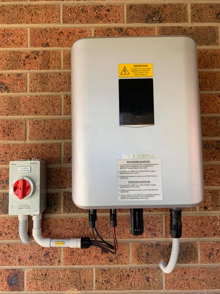 Solar Inverter installed by Active Energy Group