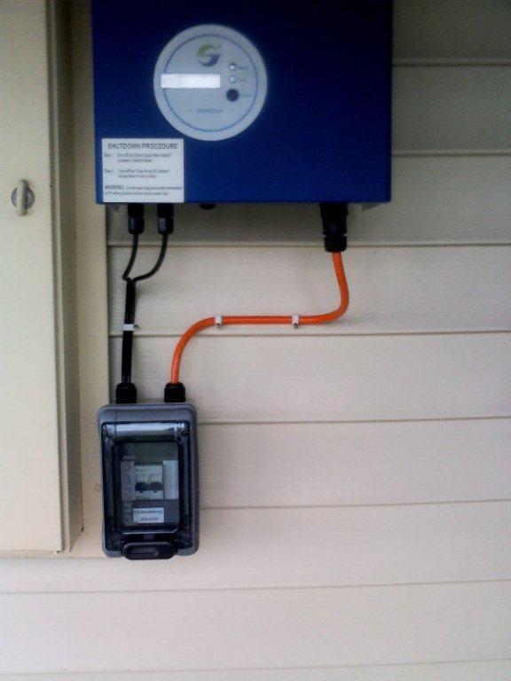 Solar Inverter installed by Affordable Solar Tasmania