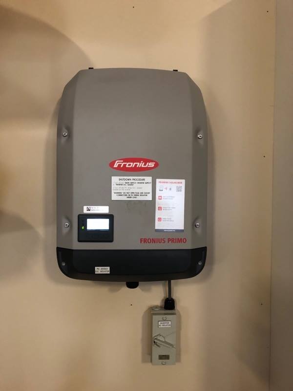 Solar Inverter installed by Beyond Energy Integrated Services