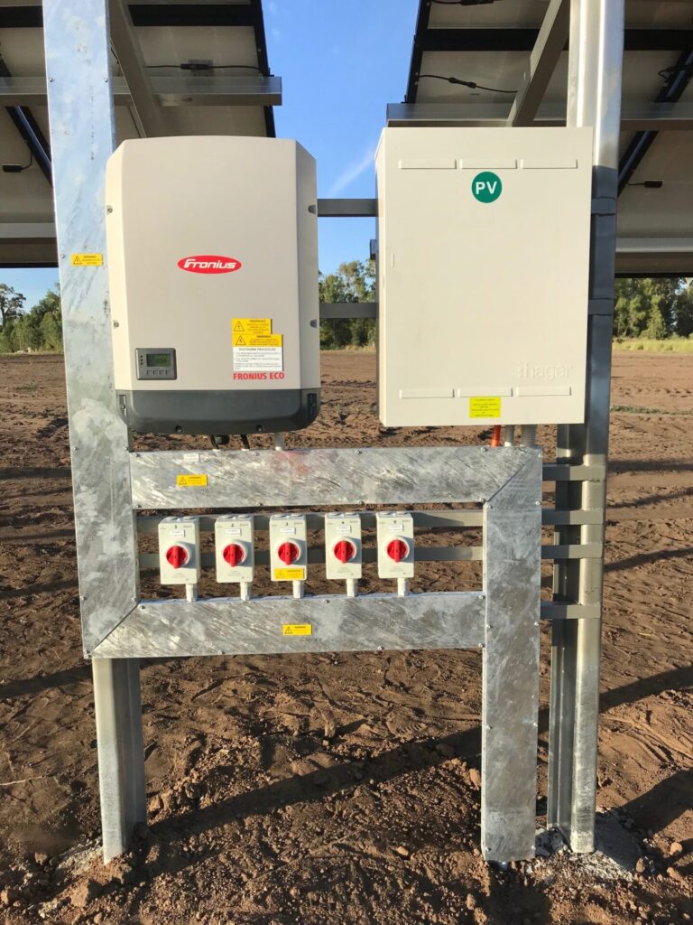 Solar Inverter installed by Hybrid Solar Solutions Australia