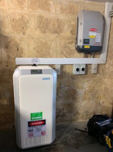 Solar Inverter installed by JCW Solar and Energy