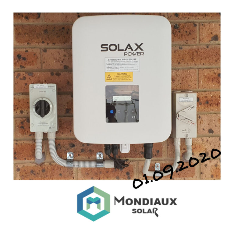 Solar Inverter installed by Mondiaux Solar