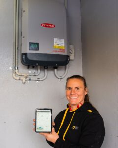 Solar Inverter installed by NRG Solar