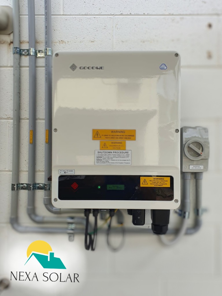 Solar Inverter installed by Nexa Solar